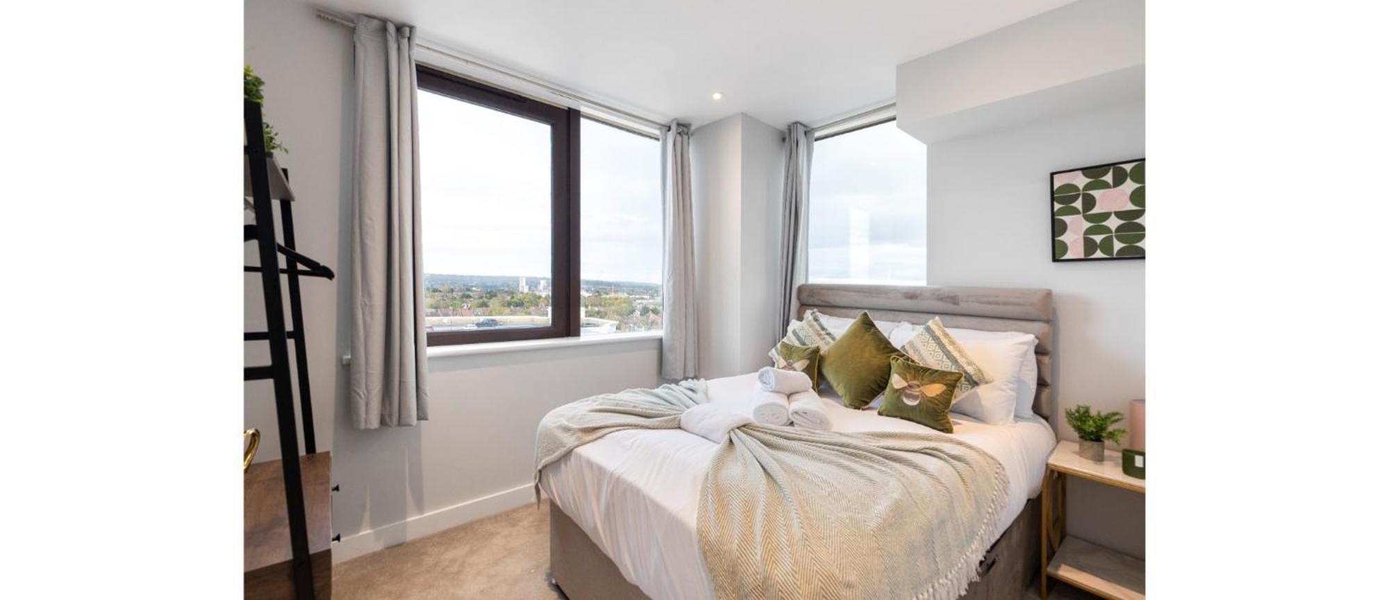 Apartment Harmonious Greens: Cozy 1-bed Flat In